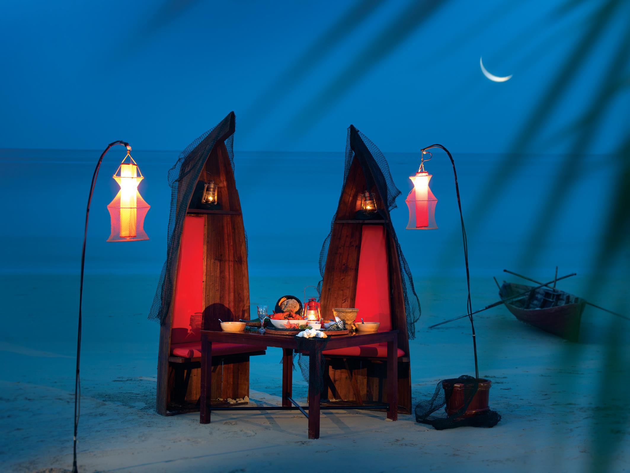 מלון לאגוי Banyan Tree Bintan מסעדה תמונה