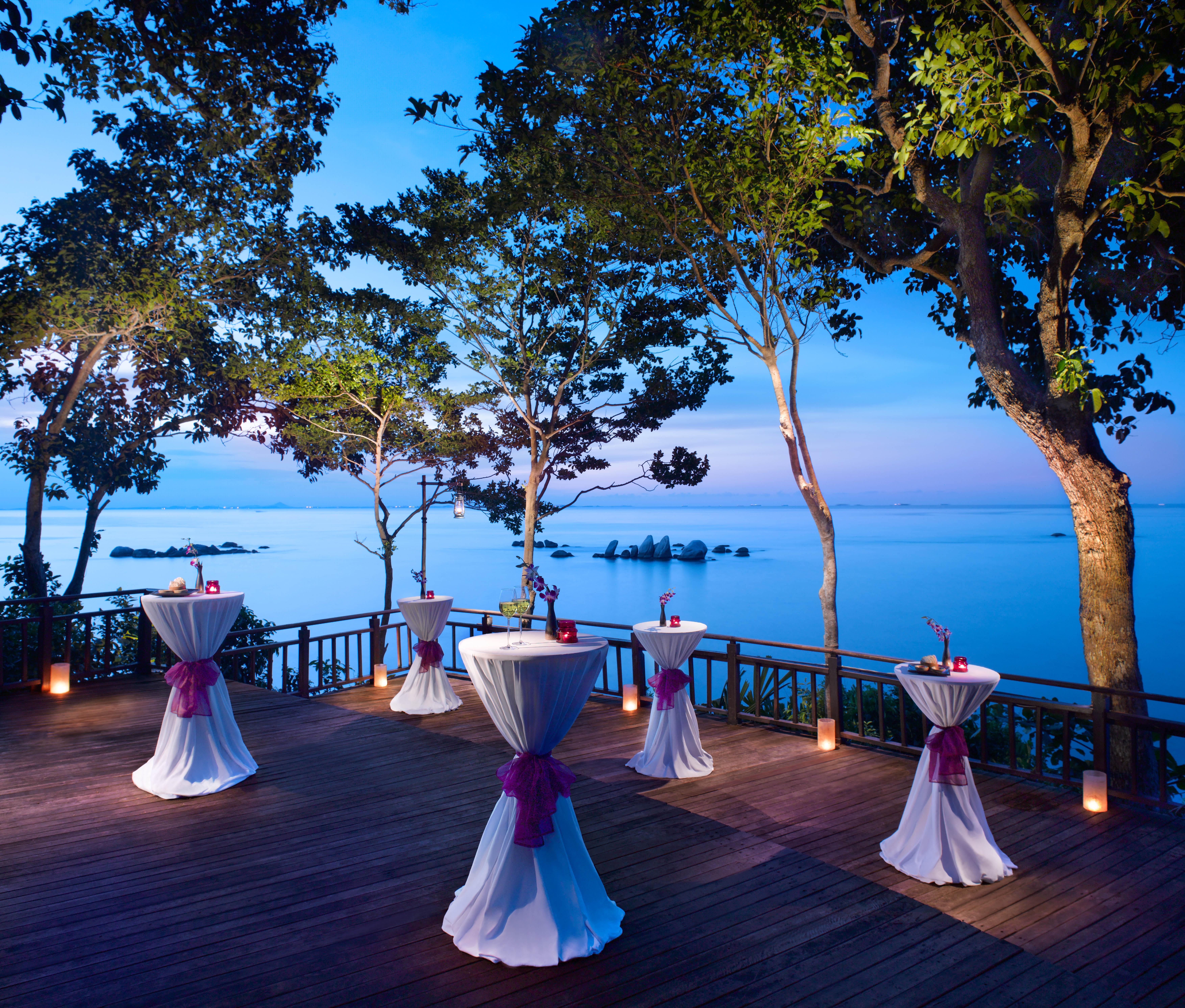 מלון לאגוי Banyan Tree Bintan מסעדה תמונה